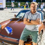 „Tatort“-Kommissar Richy Müller nahm wieder mit einem Porsche 2.7 S Targa aus 1977 an der Tour teil